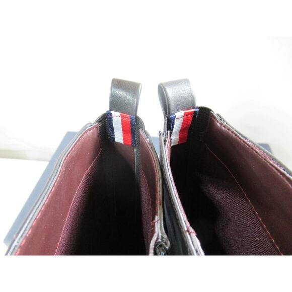 Tommy Hilfiger Size 8 Ionni Casual Tall Knee High Riding Boots Side Zip Black - Picture 8 of 8